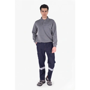 Komando Cepli Reflektörlü Kot Pantolon