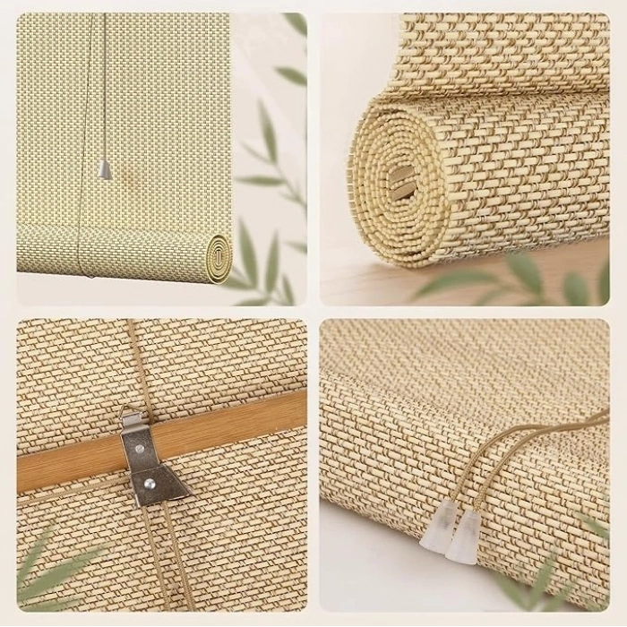 Doğal Bambu Stor Perde - Ahşap Stor Perde, Kae-Byz