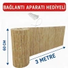 60 cm x 3 Metre Hasır Çit - Bağlantı Aparatı Hediyeliii