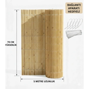 70 cm x 5 Metre Hasır Çit - Bağlantı Aparatı Hediyeli