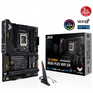 ASUS TUF GAMING B660-PLUS WIFI D4 DDR4 5333(OC) HDMI DP ATX 1700p