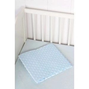 Sema Bebe Fluffy Battaniye (Kabartma Desenli) - Mavi