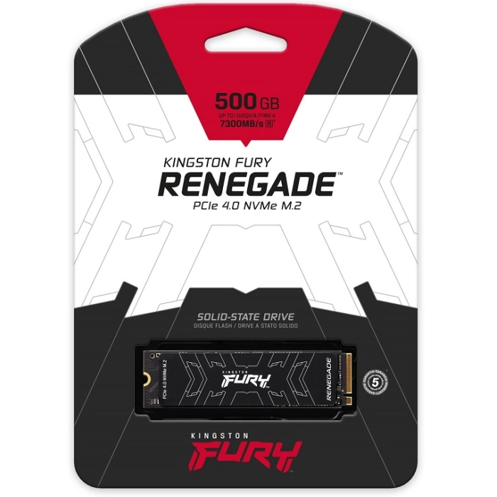 500GB KINGSTON FURY Renegade M.2 NVMe PCIe 4.0 SFYRS/500G 7300/3900MB/s