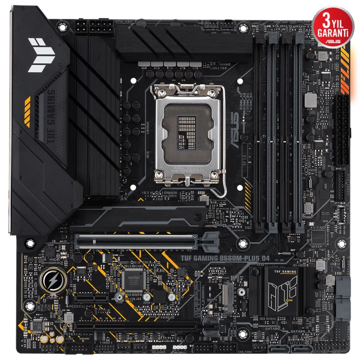 ASUS TUF GAMING B660M-PLUS D4 DDR4 5333Mhz (OC) HDMI DP 1700p