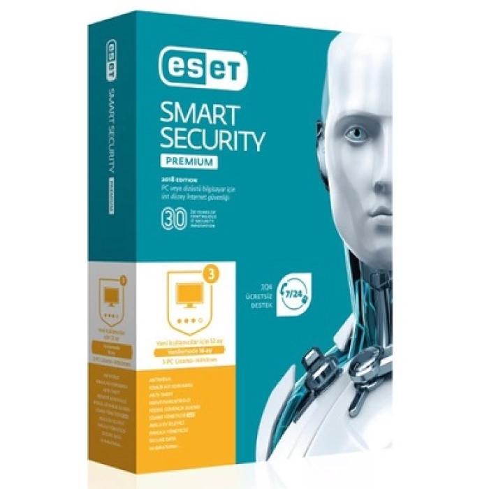 NOD32 ESET SMART SECURITY PREMIUM 1 KULLANICI 1YIL