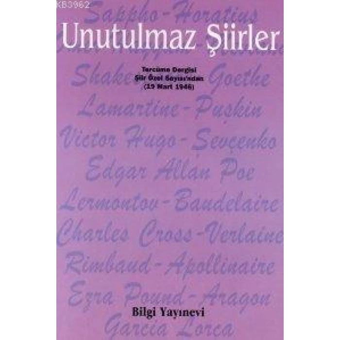 Unutulmaz Şiirler