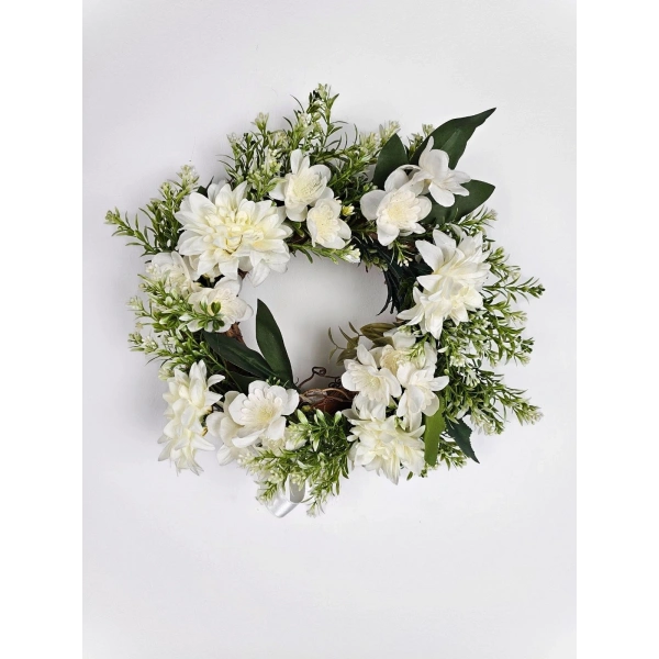 Lotus El Yapımı Kapı Süsü Çelengi 30cm