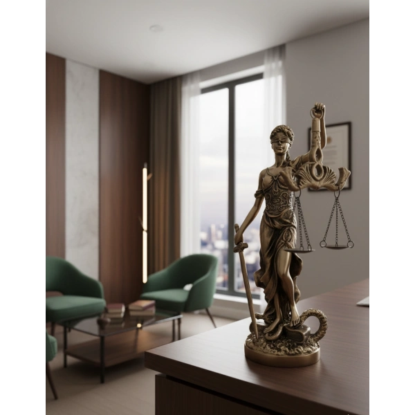 Adalet Heykeli Themis 20cm