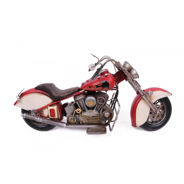 Dekoratif Metal Motosiklet Freedom 42cm