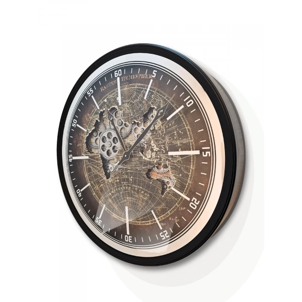 GRENADA ÇARKLI METAL DUVAR SAATİ 60CM