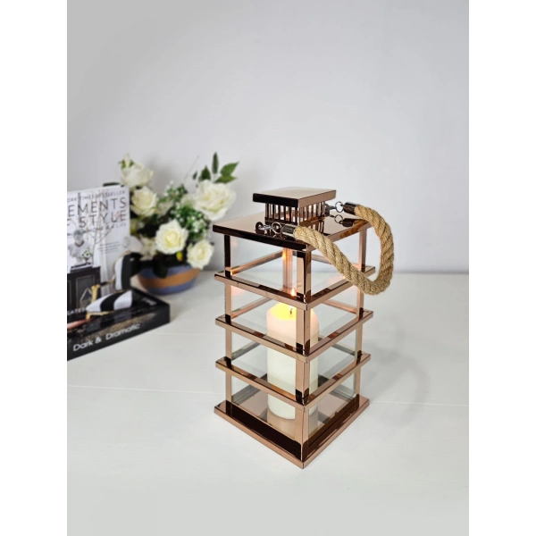 Minorka Mumluk Fener Paslanmaz Çelik Rose Gold