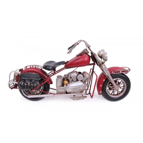 Metal El Yapımı Wild Hawk Motosiklet 41cm