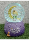 Büyük Boy Little Prince Kar Küresi Otomatik Kar Püskürtmeli Değişen Müzikli Işıklı