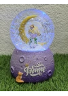 Büyük Boy Little Prince Kar Küresi Otomatik Kar Püskürtmeli Değişen Müzikli Işıklı