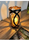 Dekoratif Metal Mumluk Elegante 24cm