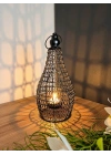 Dekoratif Metal Mumluk Magrip 30cm