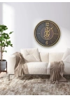 MODENA ÇARKLI METAL DUVAR SAATİ 60CM