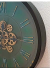 Vitalle Çarklı Metal Büyük Boy Duvar Saati 66cm