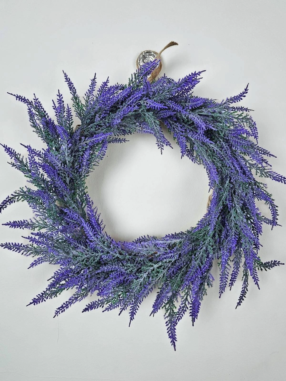 Lavantalı El Yapımı Kapı Süsü 40cm