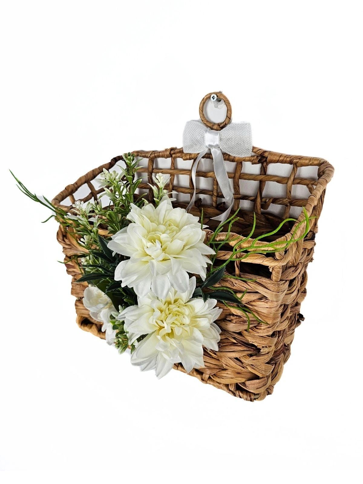 Lotus El Yapımı Kapı Sepeti Kapı Süsü 25cm