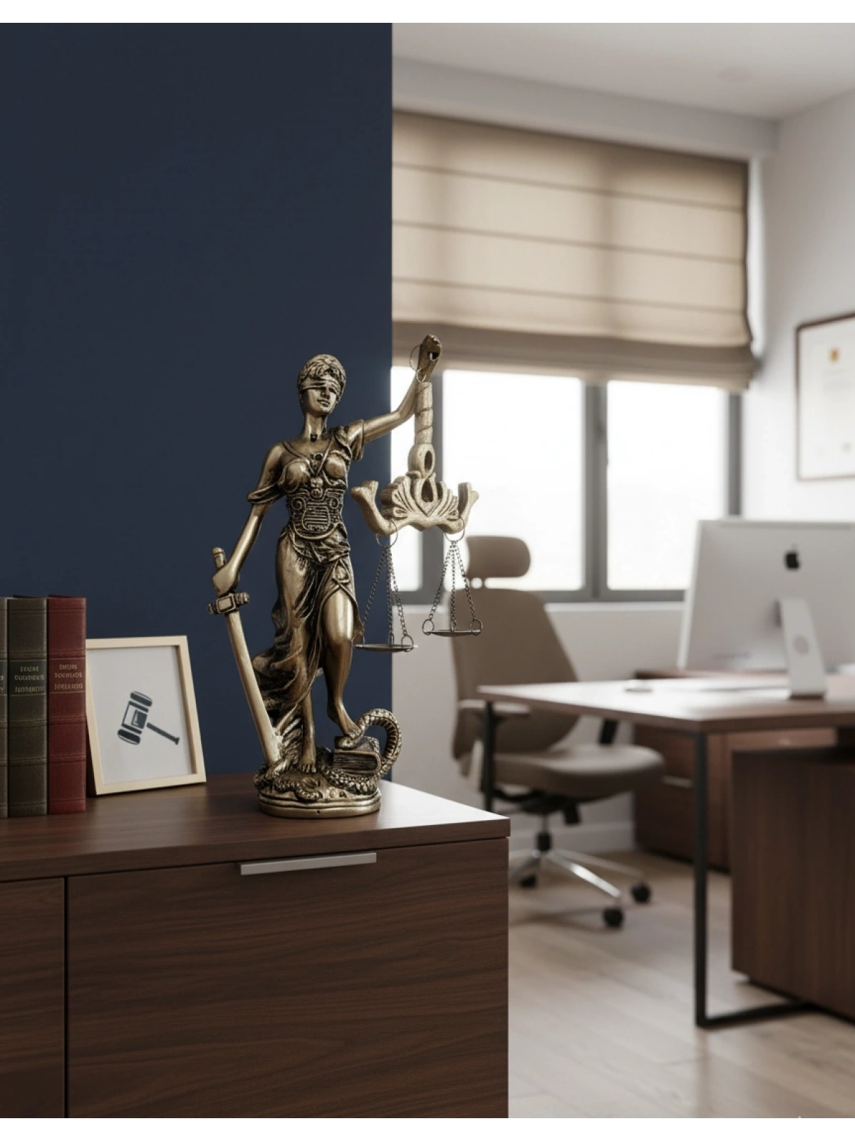 Adalet Heykeli Themis 20cm