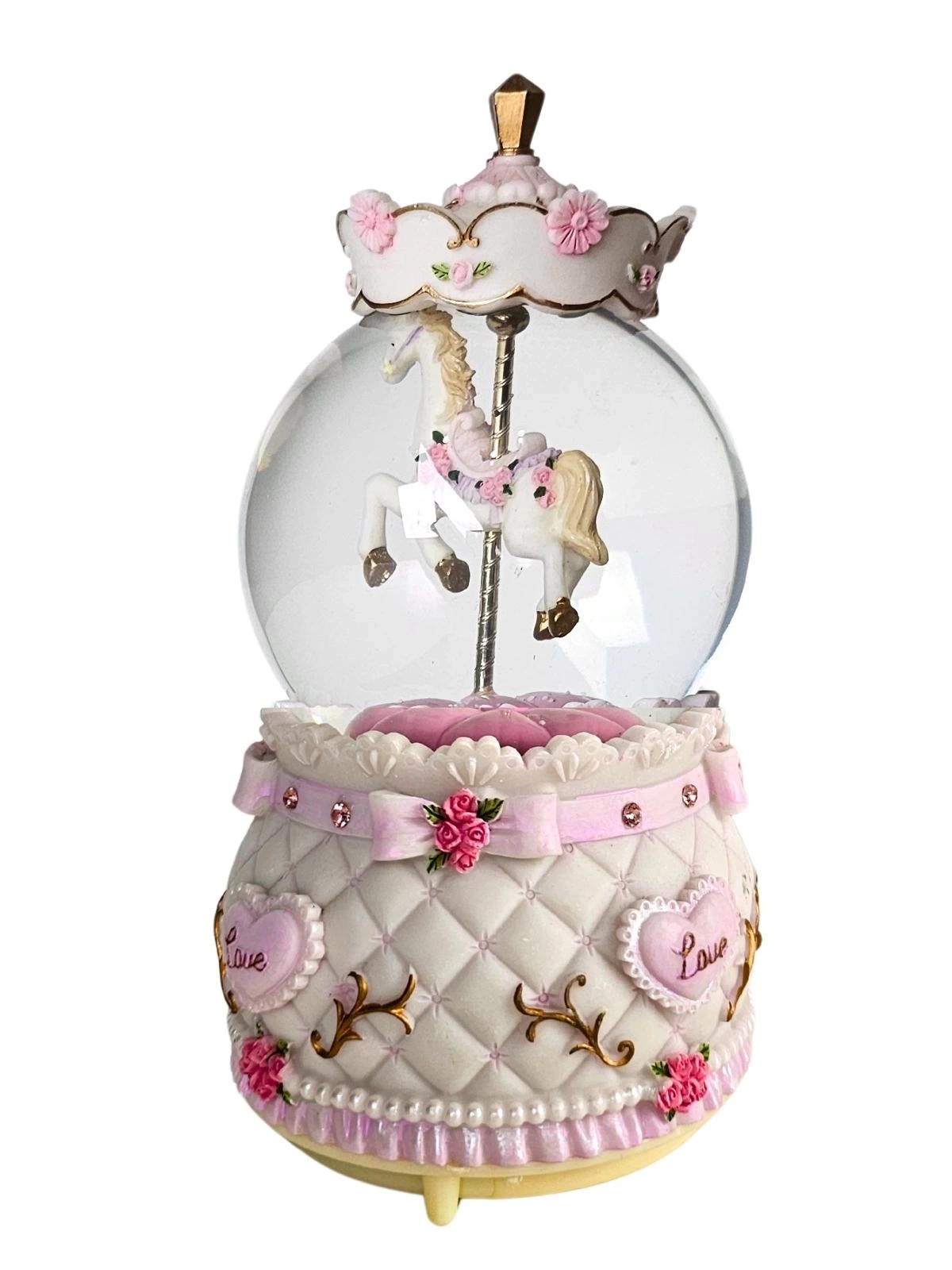 Büyük Boy Premium Kar Küresi Otomatik Kar Püskürtmeli Işıklı