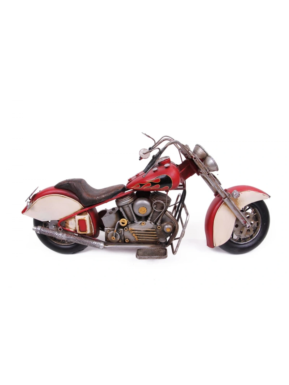 Dekoratif Metal Motosiklet Freedom 42cm