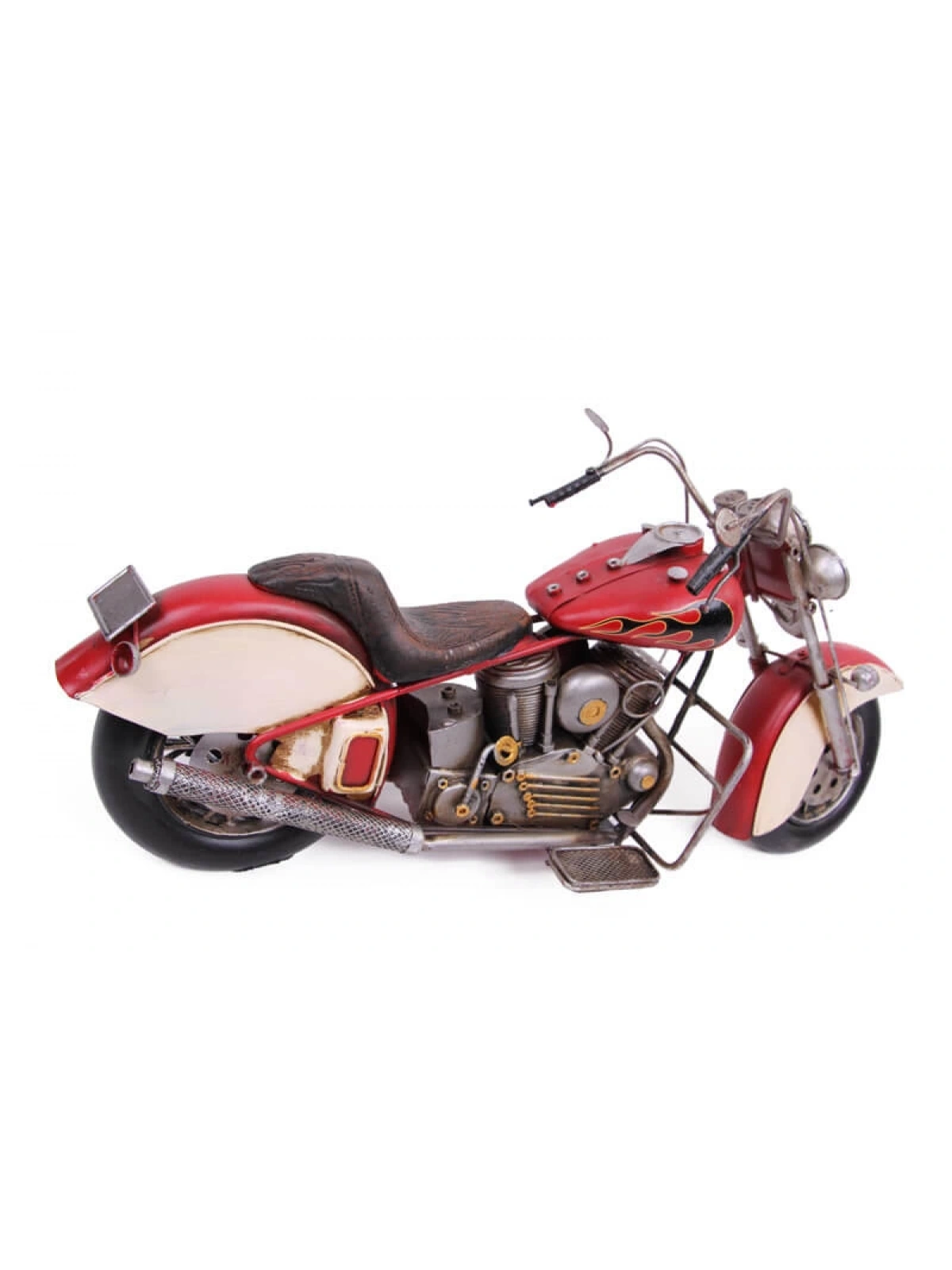 Dekoratif Metal Motosiklet Freedom 42cm