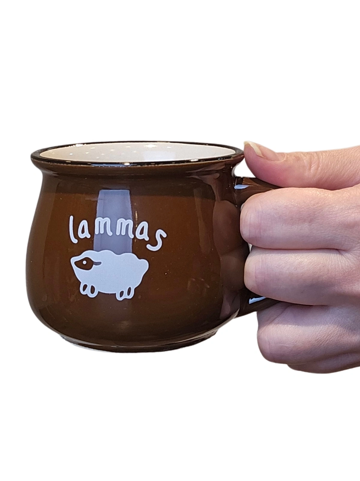 EMAYE GÖRÜNÜMLÜ PORSELEN KUPA BARDAK İKİLİ SET KAHVERENGİ VE YEŞİL