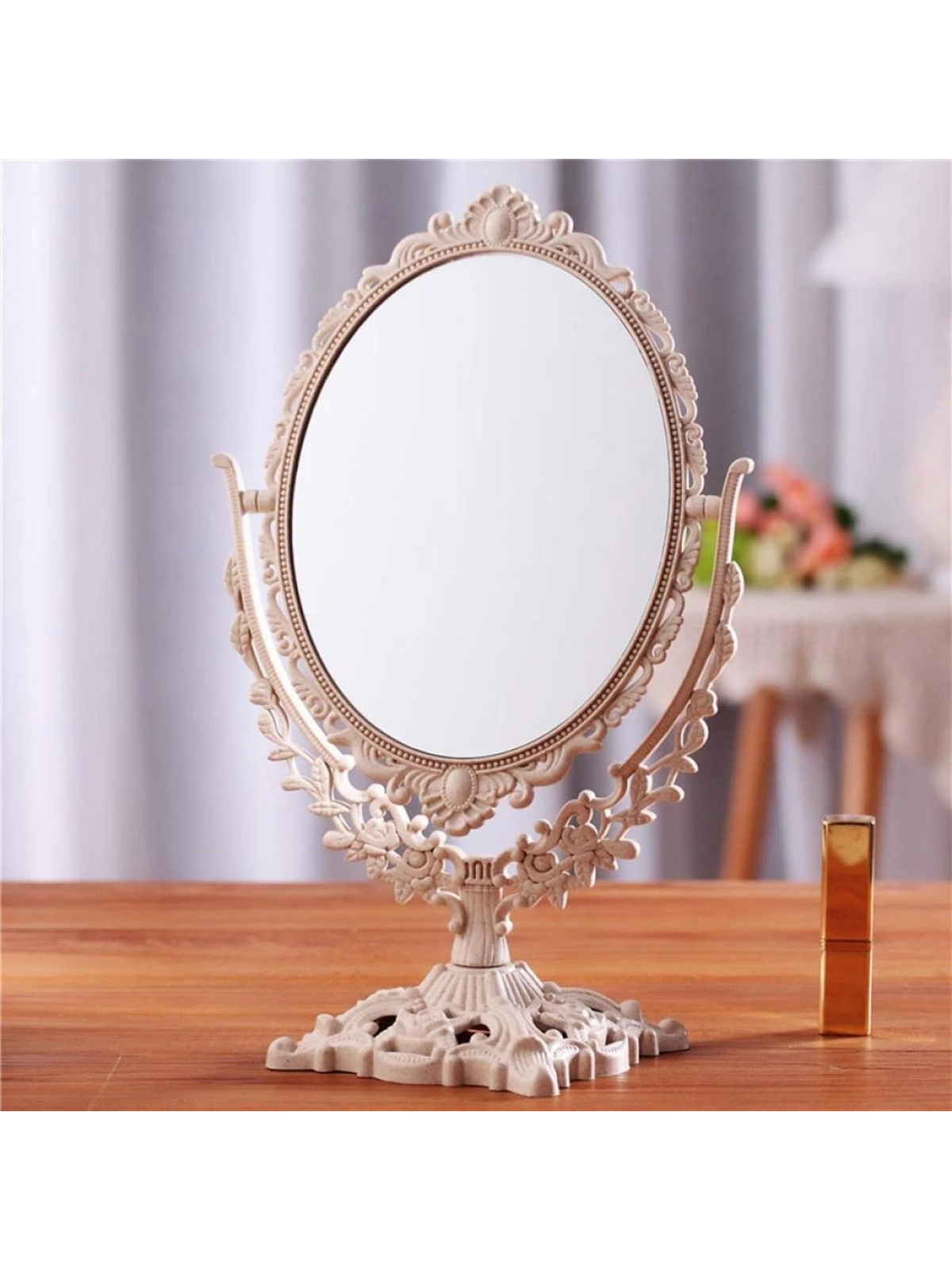 Makyaj Aynası Çift Taraflı Büyüteçli 33cm