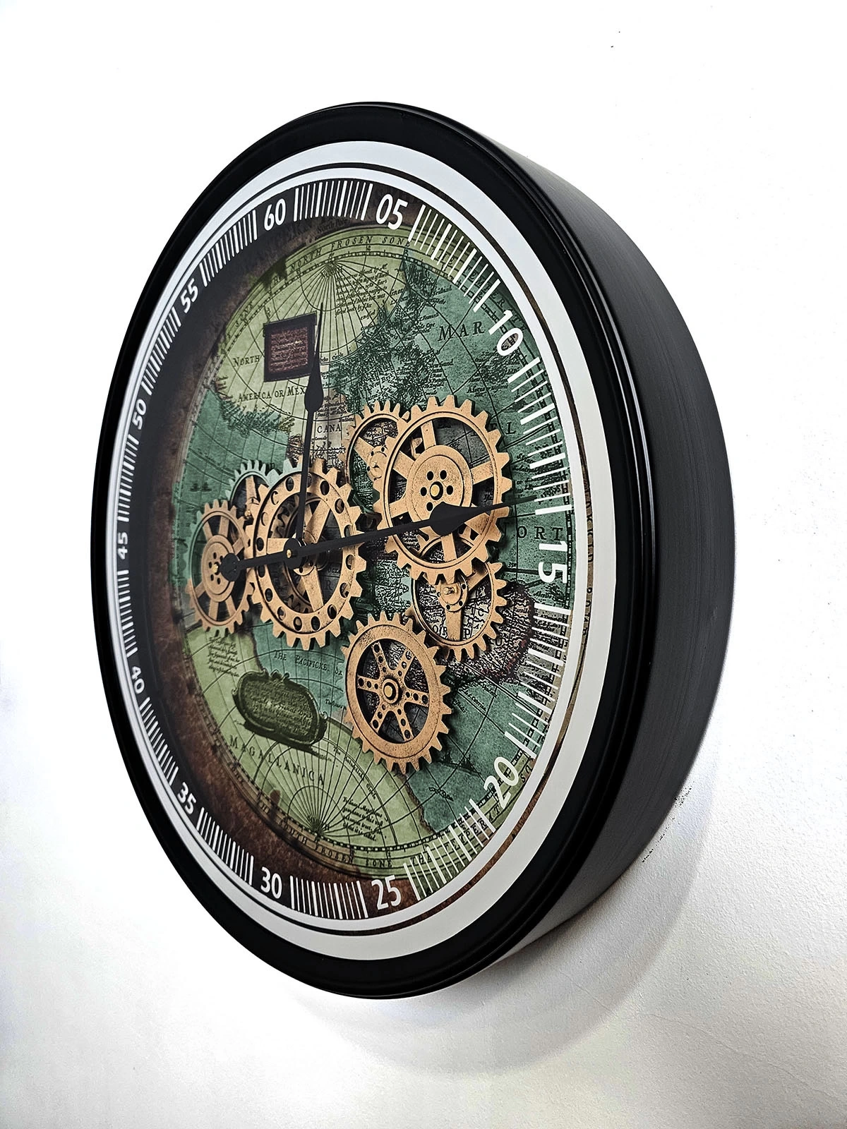 Mondo Çarklı Metal Duvar Saati 60cm