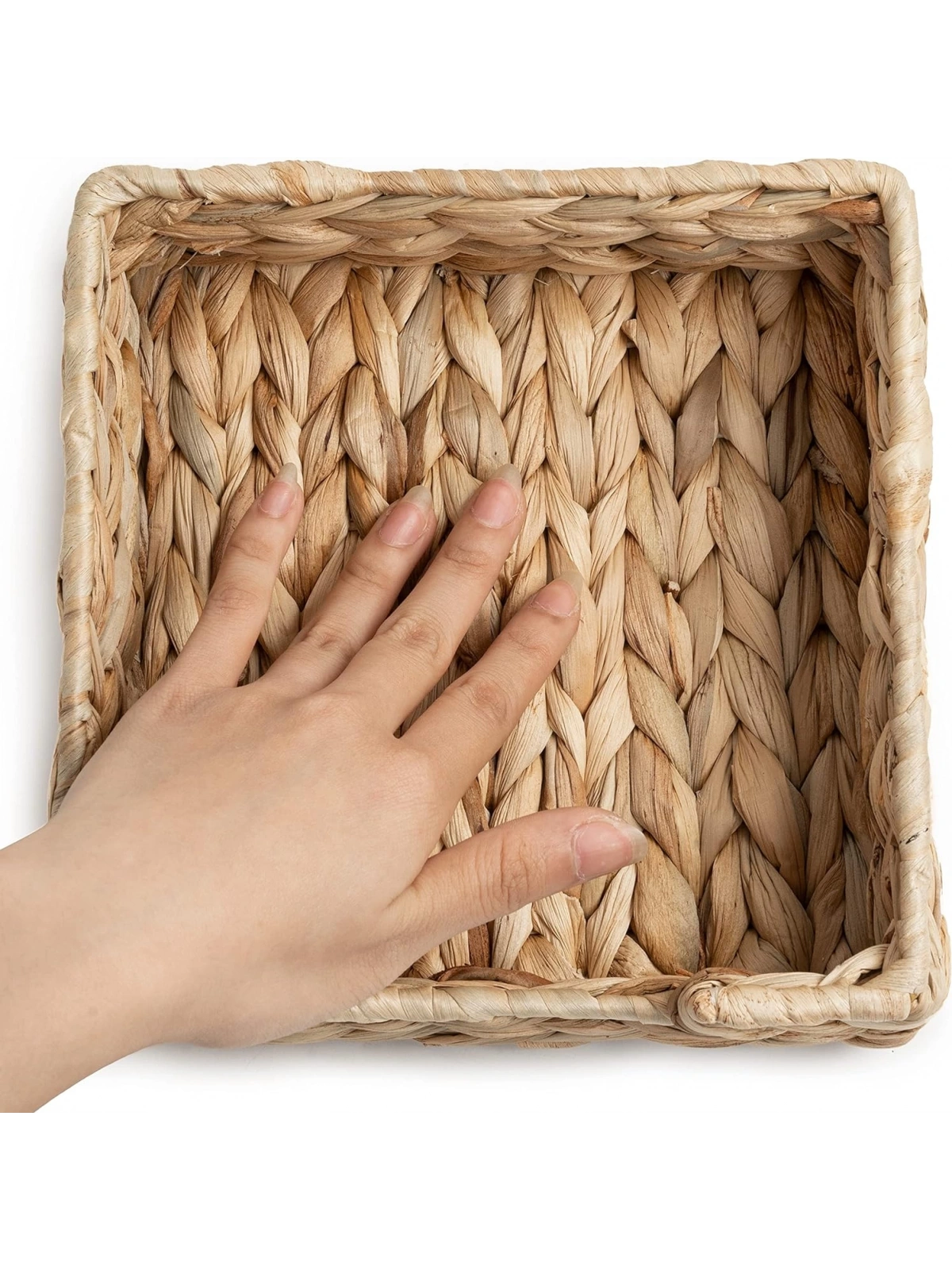 Naturel Hasır Kare Peçetelik