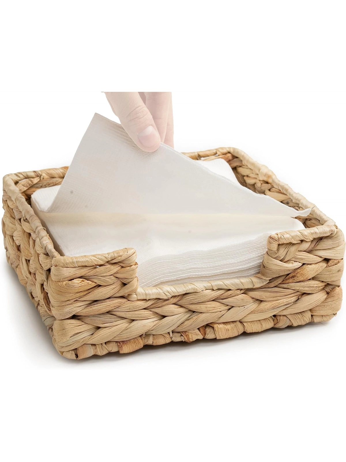 Naturel Hasır Kare Peçetelik