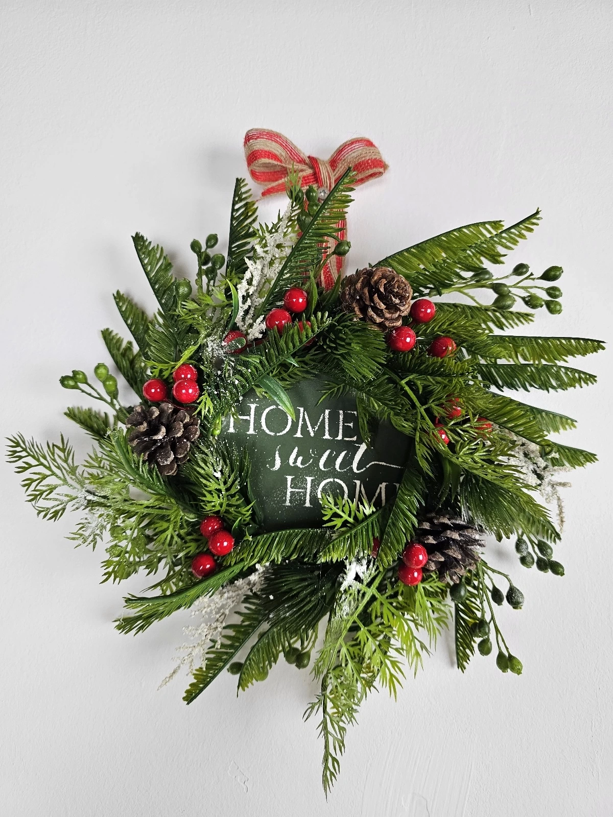 New Year El Yapımı Kapı Süsü 30Cm