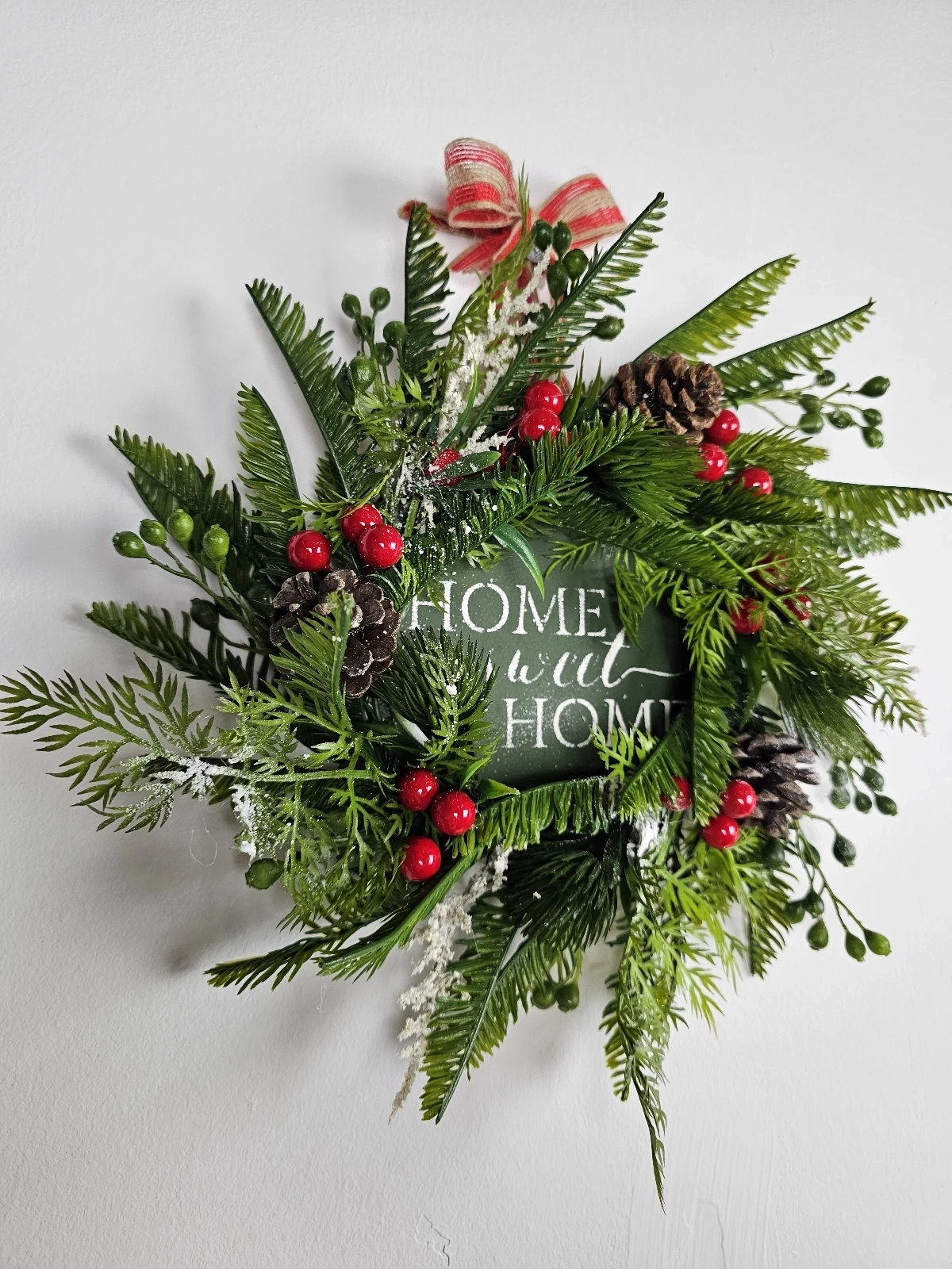 New Year El Yapımı Kapı Süsü 30Cm