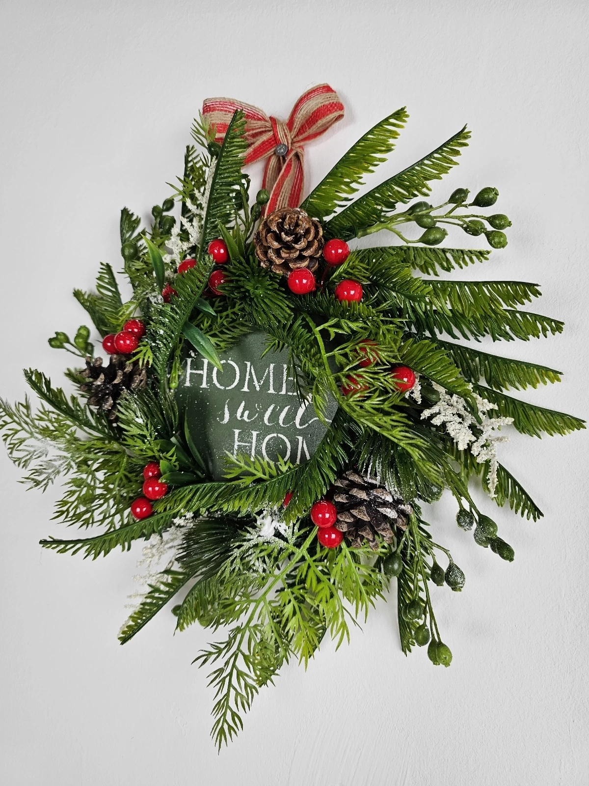 New Year El Yapımı Kapı Süsü 30Cm