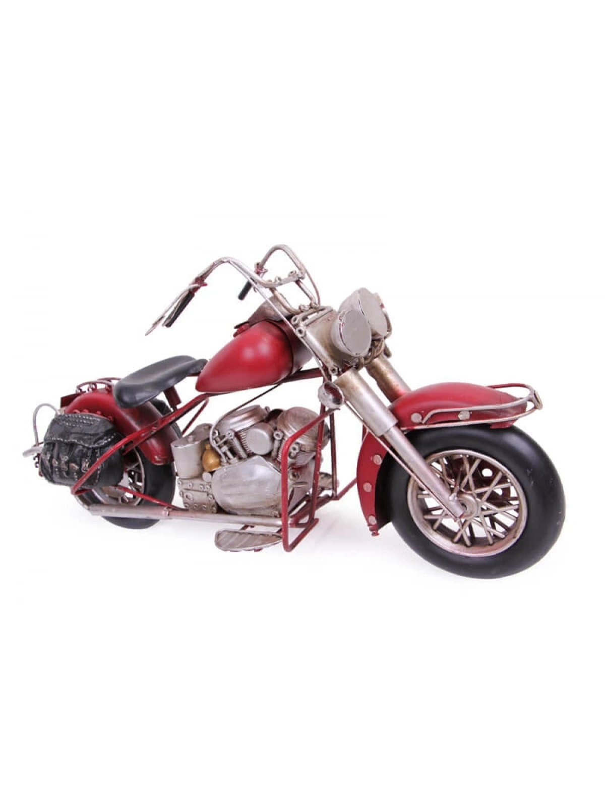 Metal El Yapımı Wild Hawk Motosiklet 41cm