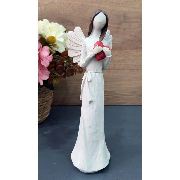 Poly Melek Biblo Kalpli 24cm