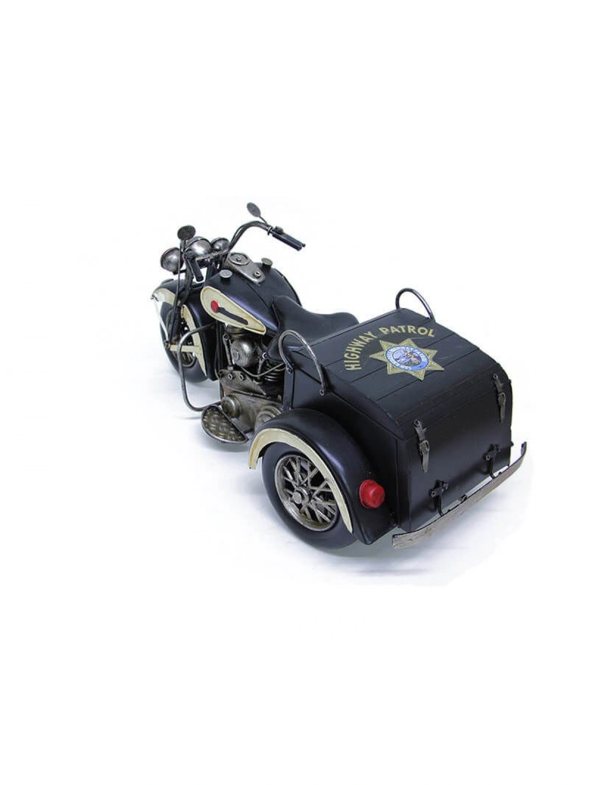 Nostaljik Metal Motosiklet Patrol Büyük Boy 38cm