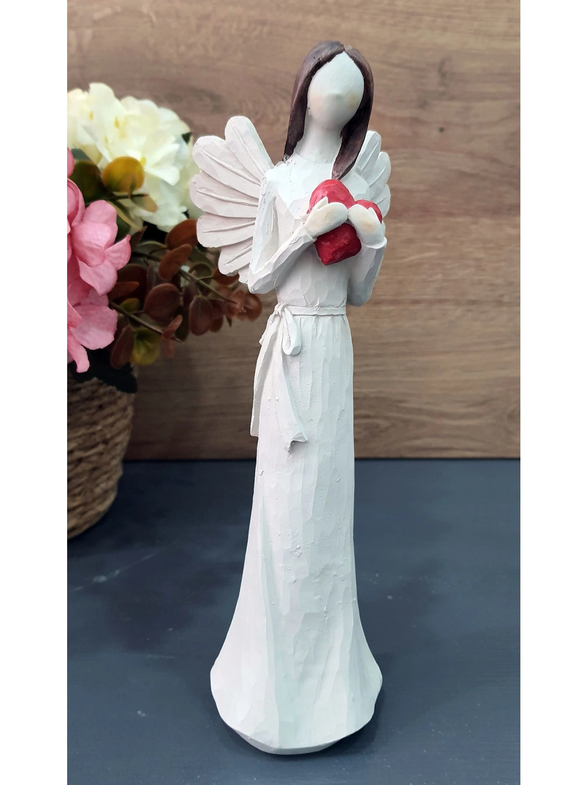 Poly Melek Biblo Kalpli 24cm