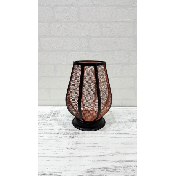 Dekoratif Metal Mumluk Maddalena 18cm