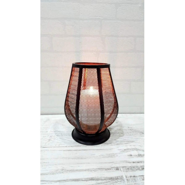 Dekoratif Metal Mumluk Maddalena 23,5cm