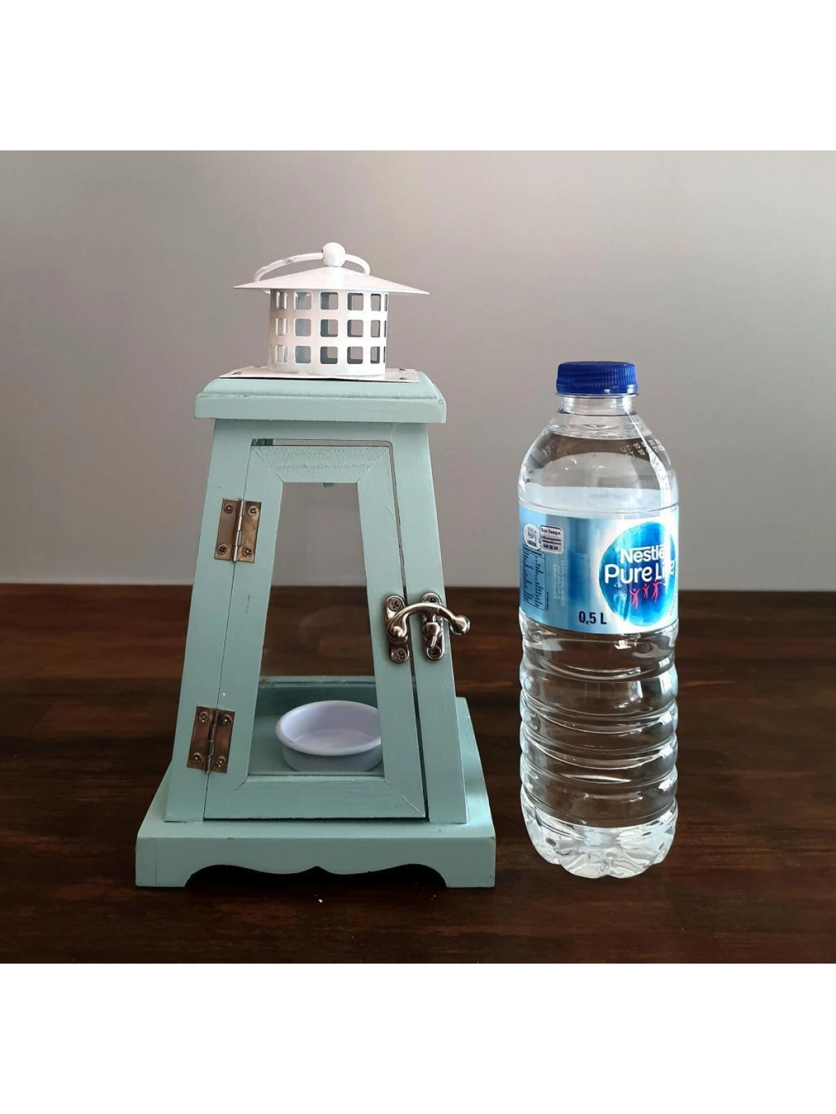 Ahşap Mumluk Ayvalık 25cm