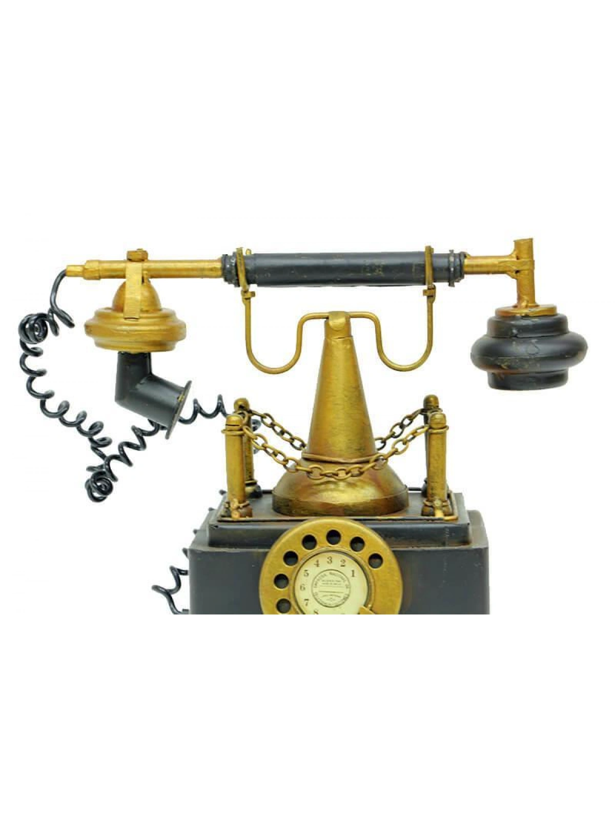 Dekoratif Metal Telefon Kumbara Biblo