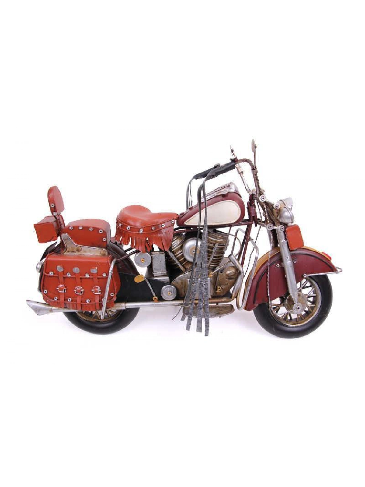 Dekoratif Metal Motosiklet Freedom 41cm