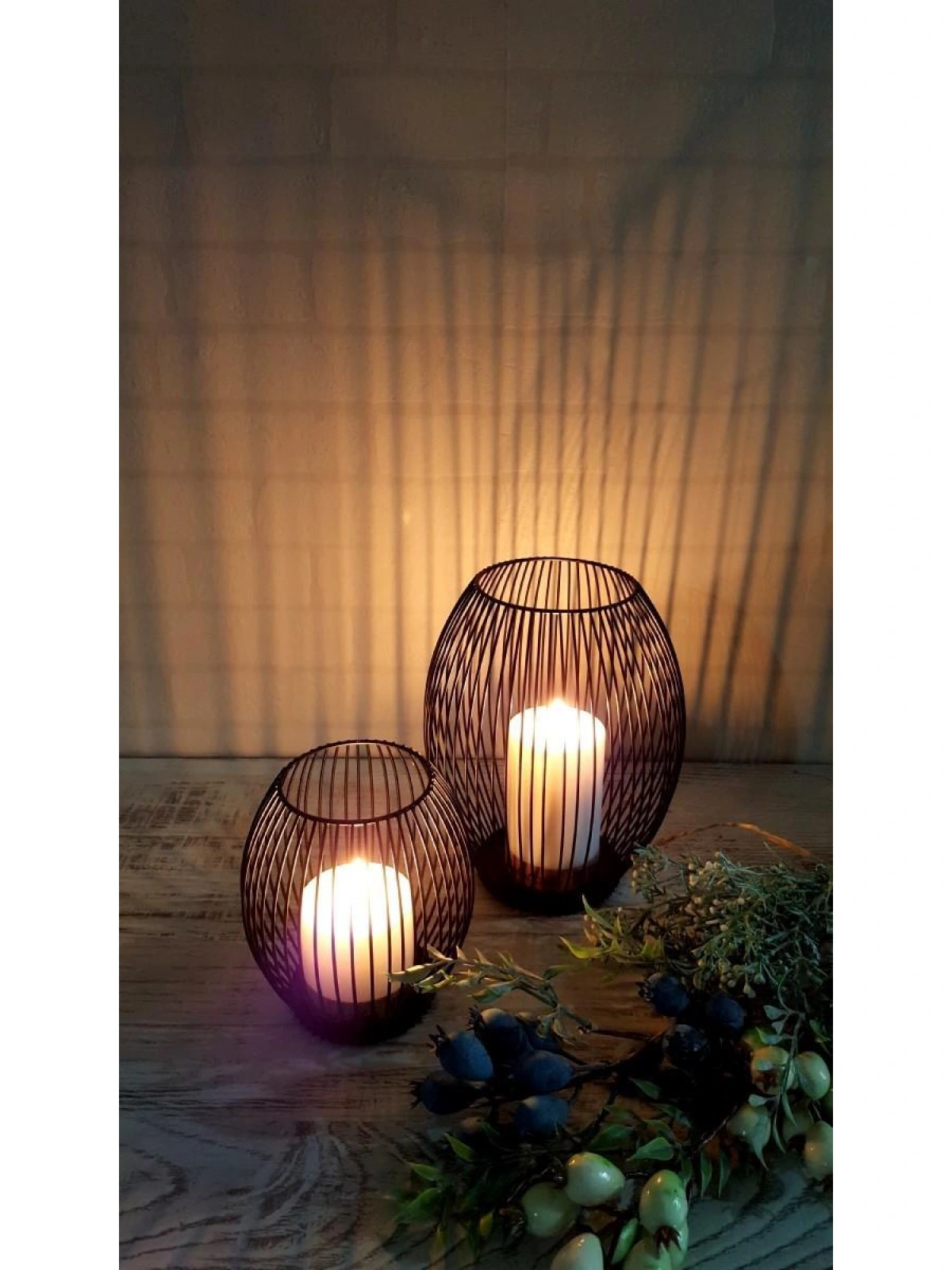 Dekoratif Metal Mumluk Waterfall 16cm