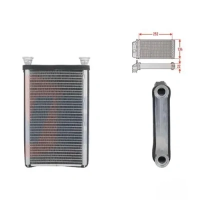 Bmw 1-3-4 Serisi Kalorifer Radyatörü Veka 411404B