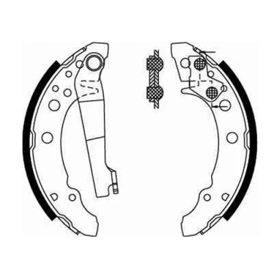 Seat İbiza Fren Pabuçlu Balata Arka Trw GS8166