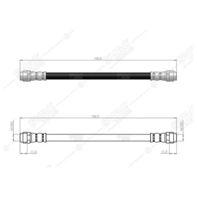 Volkswagen Polo Arka Fren Hortumu Svac-100132, Oto Yedek Parça, SVAC marka, bu ürünle ilgili başlıksız seo uyumlu 3 paragraf 400 karakter açıklama vermeni istiyorum, altına uyumlu araçları listele, altına teknik bilgileri ver, yedek parça alırken dikkat ed