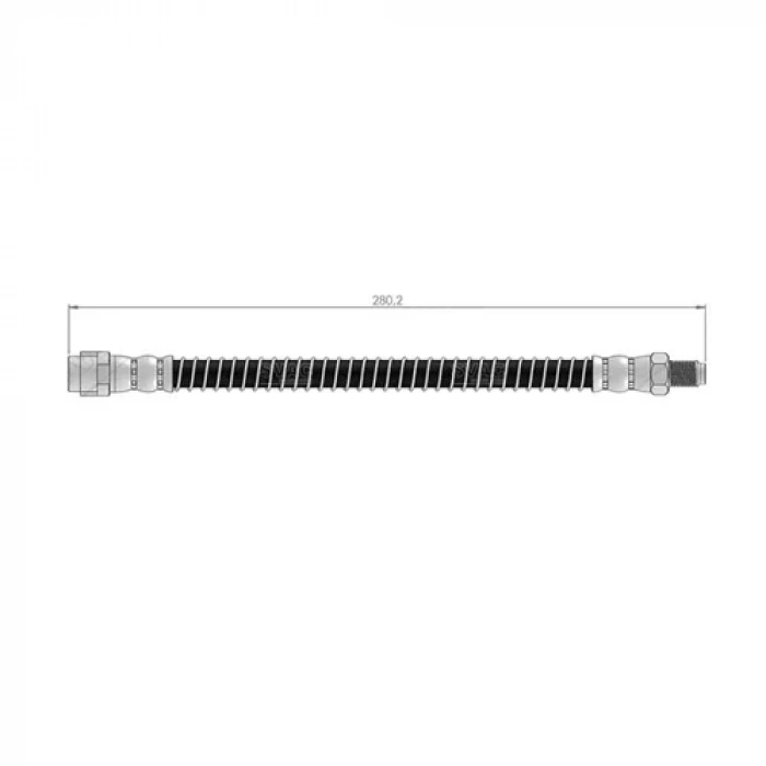 Mercedes Arka Fren Hortumu Svc-50-0130